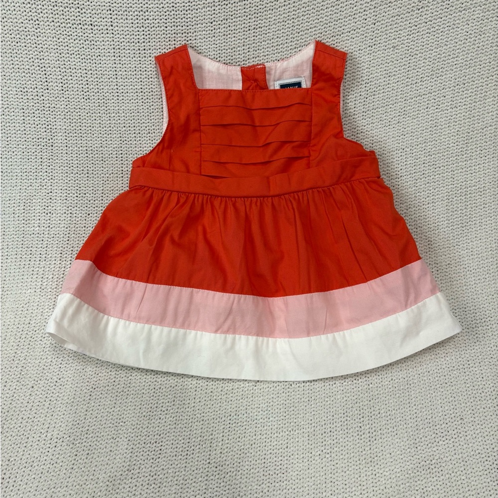 Janie and Jack Vibrant Red Dress